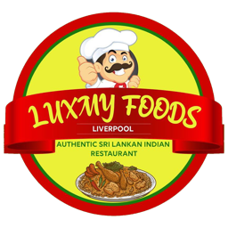 LUXMY FOODS logo.